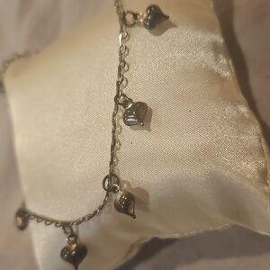 Heart Dangle Bracelet